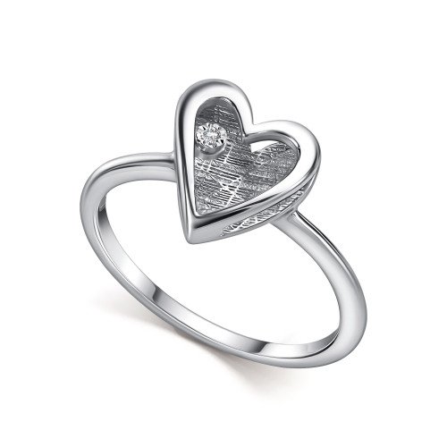 Кольцо с бриллиантом