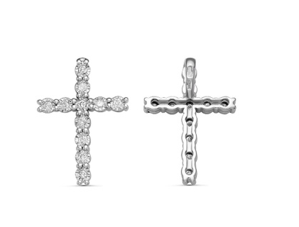 Подвеска с бриллиантами