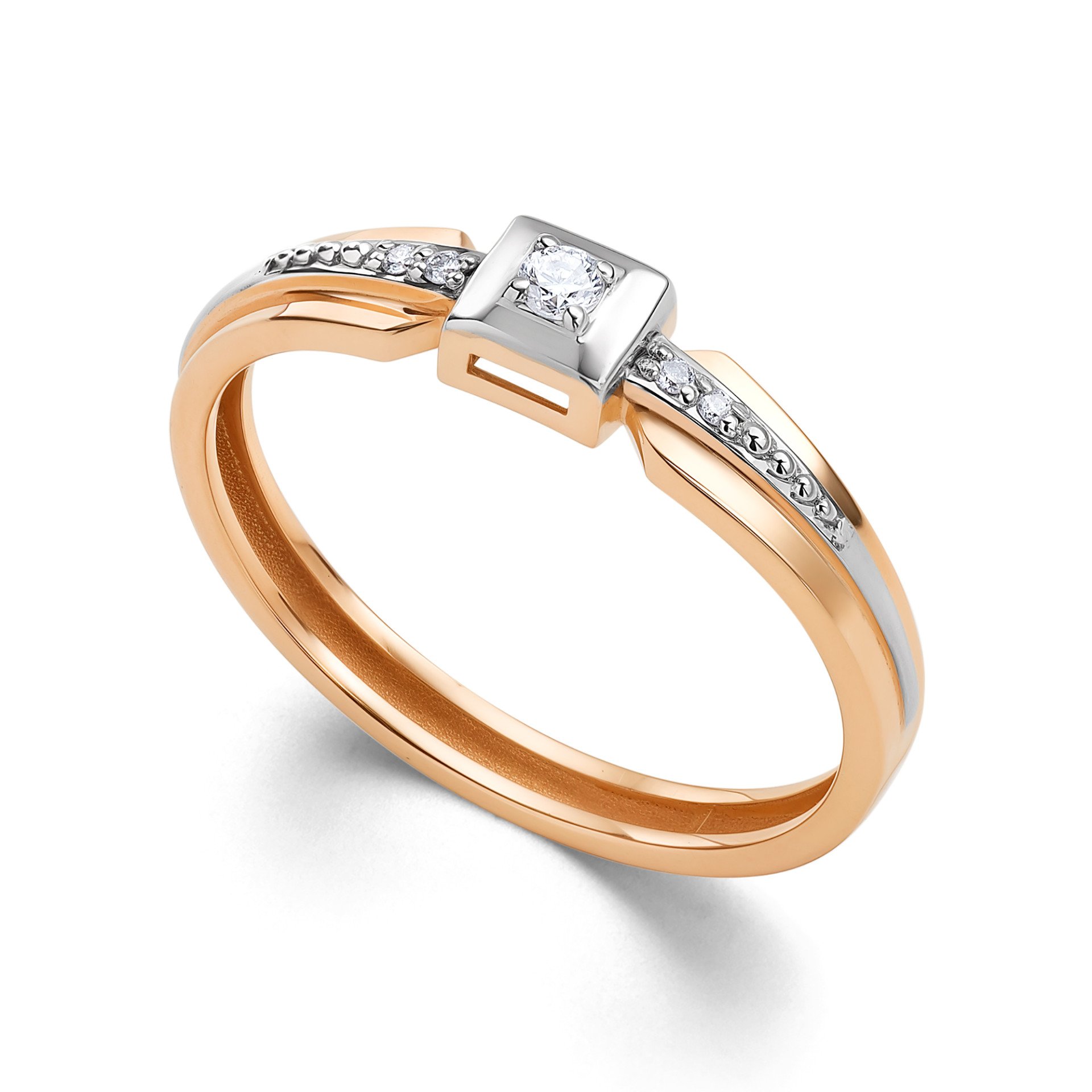 Кольцо с бриллиантами 15960-100