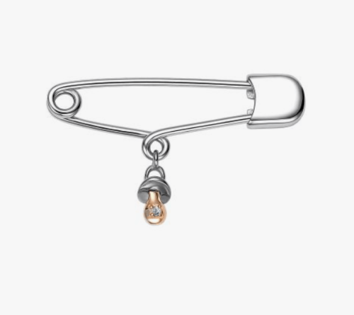 Брошь с бриллиантом