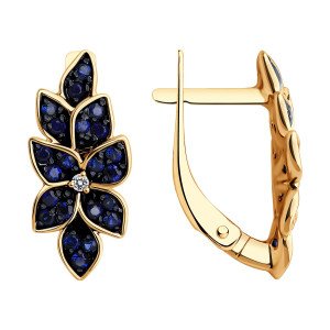 Серьги с бриллиантами