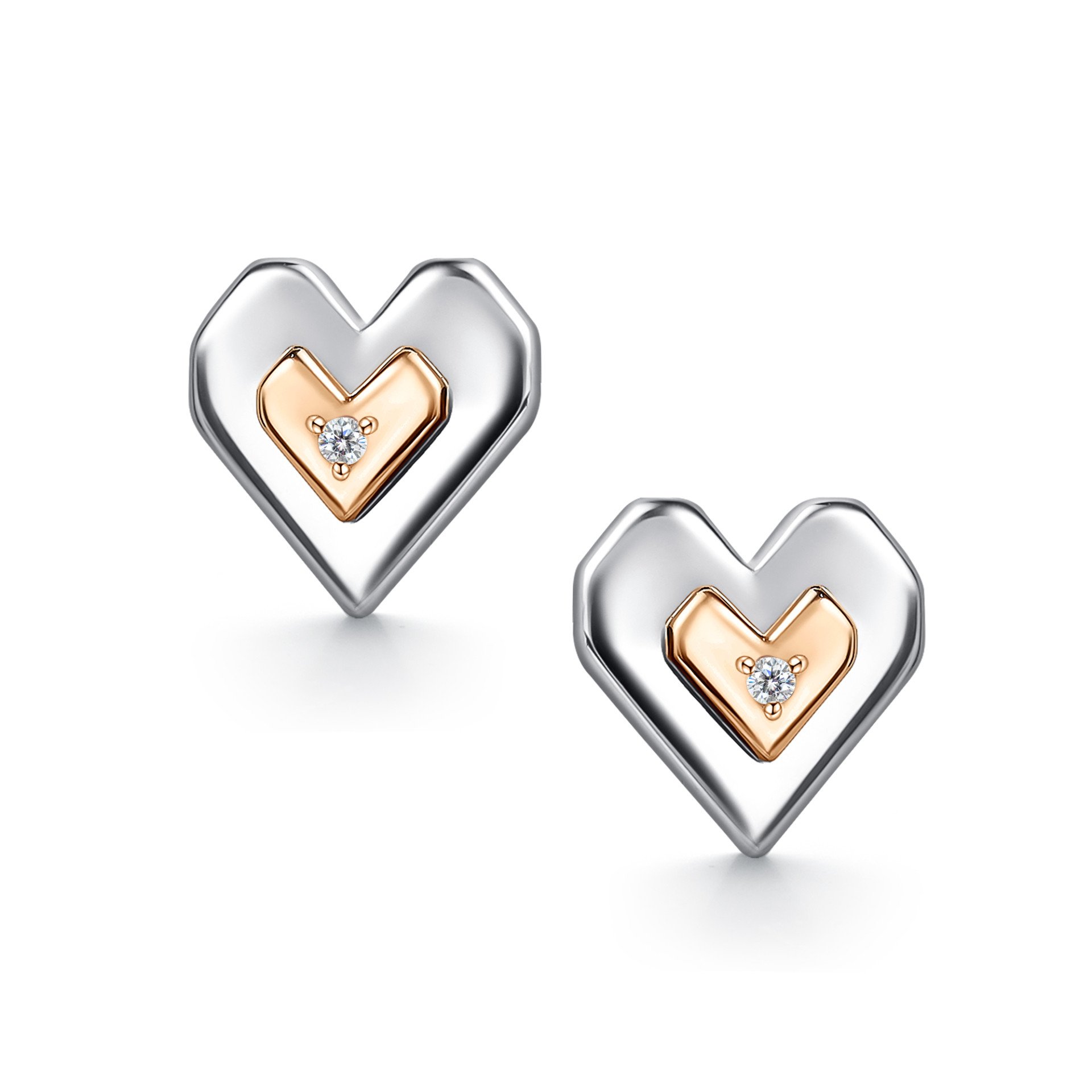 Пусеты с бриллиантами 02-5524/000Б-00