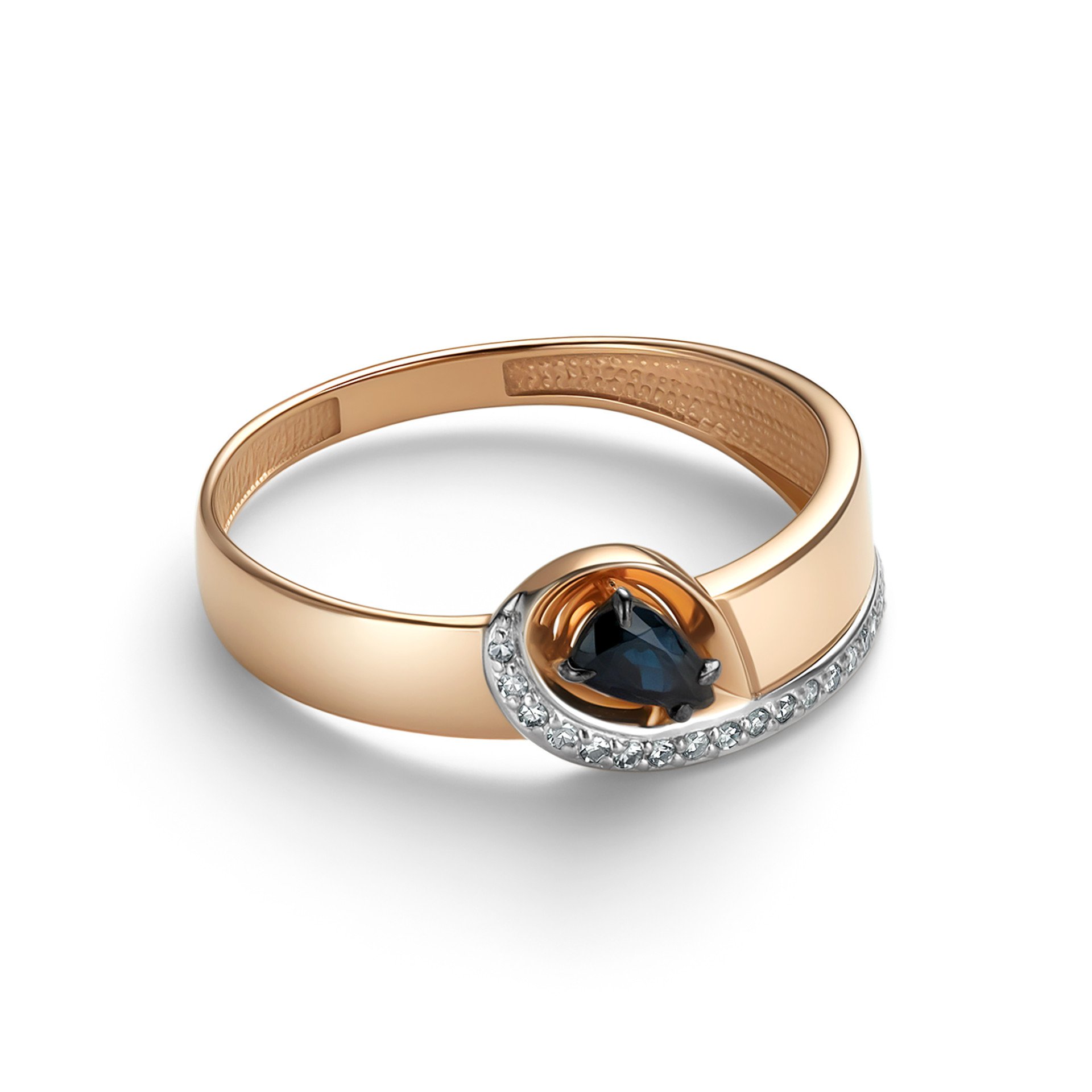 Кольцо с бриллиантами 16438-102