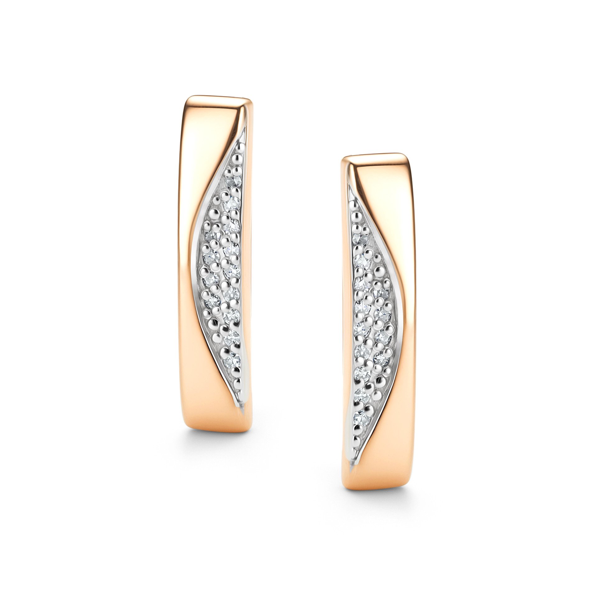 Серьги с бриллиантами 26302-100