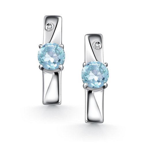 Серьги с бриллиантами