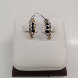 Серьги с бриллиантами