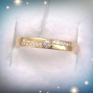 Кольцо с бриллиантами