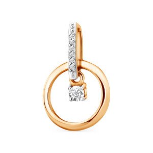 Подвеска с бриллиантами