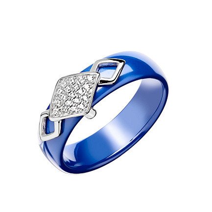 Кольцо TC-R00591-BL-W-X-X-W