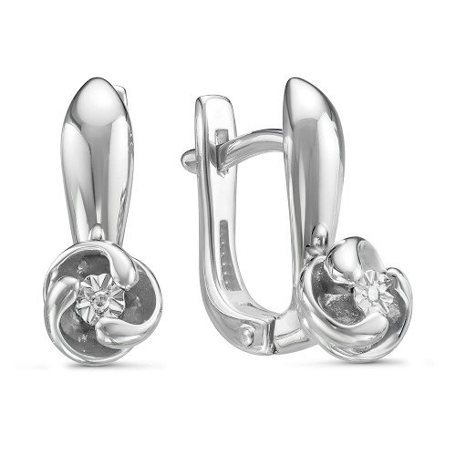 Серьги с бриллиантами