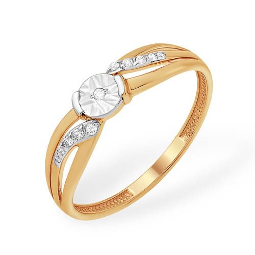 Кольцо с бриллиантами К1519062