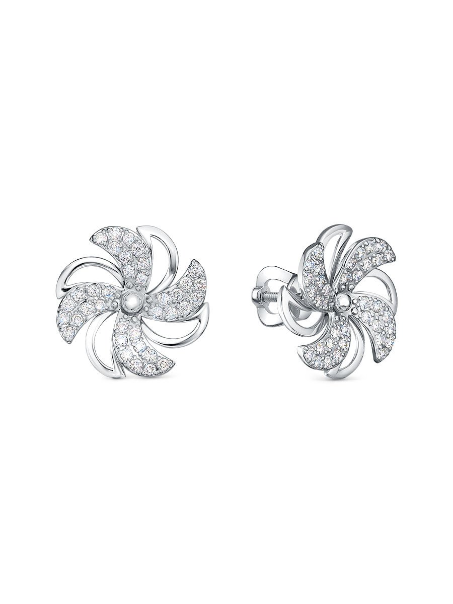 Пусеты с бриллиантами 40274-20-00