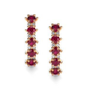 Серьги с бриллиантами