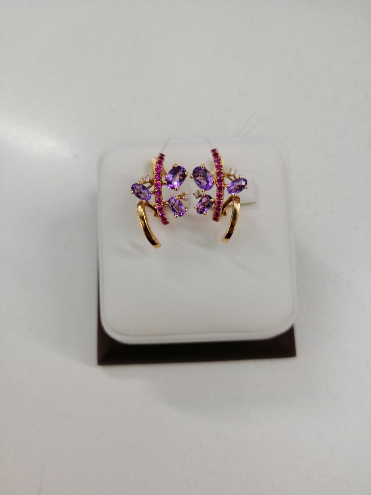 Серьги с бриллиантами R00320