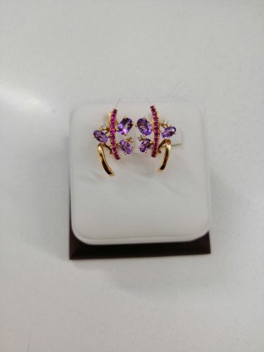 Серьги с бриллиантами