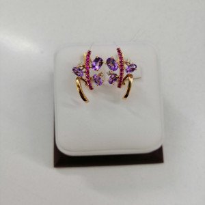 Серьги с бриллиантами