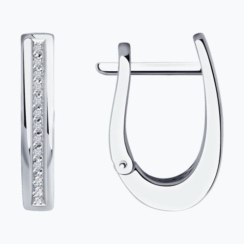 Серьги с бриллиантами