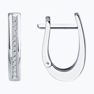 Серьги с бриллиантами