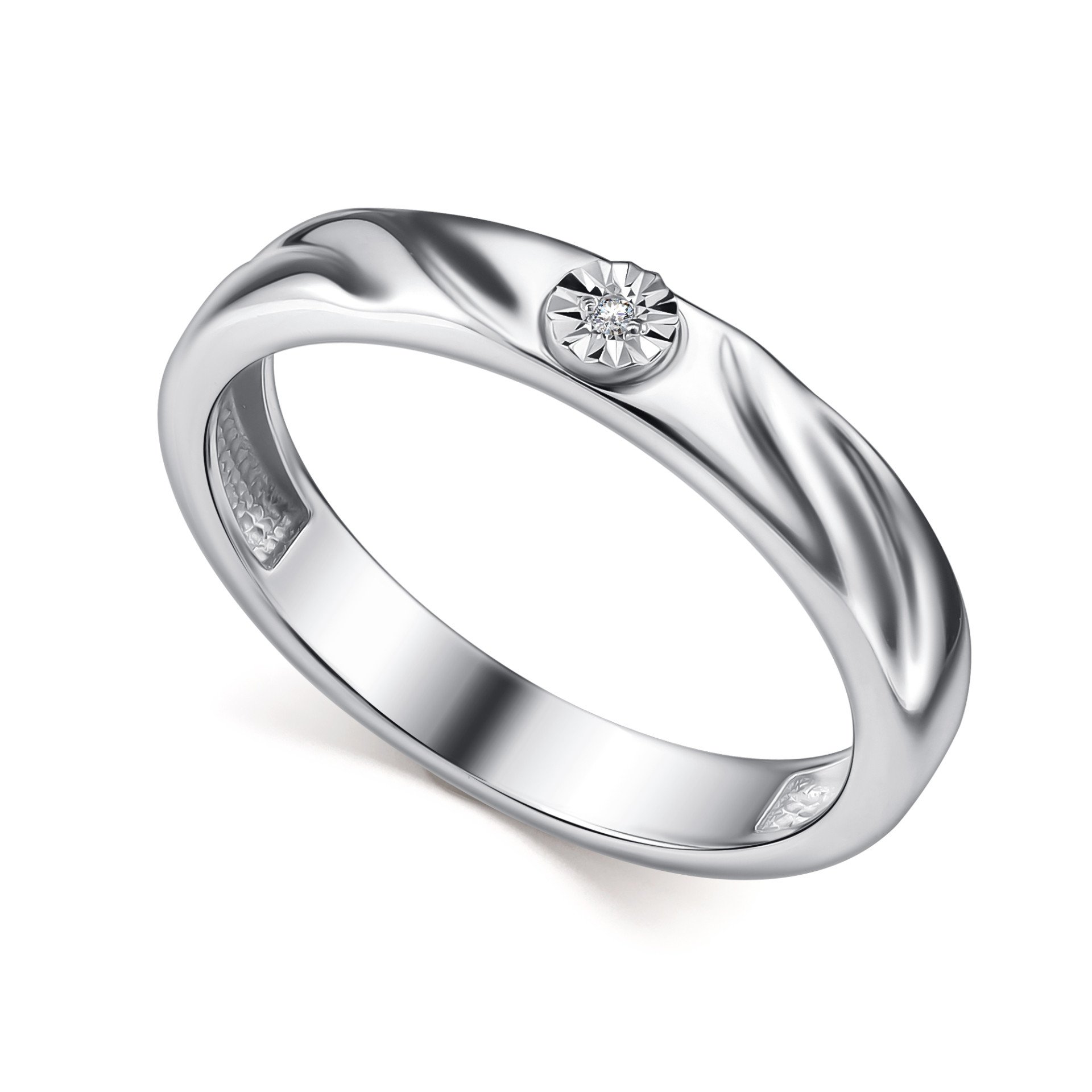 Кольцо с бриллиантом 01-4938/000Б-00