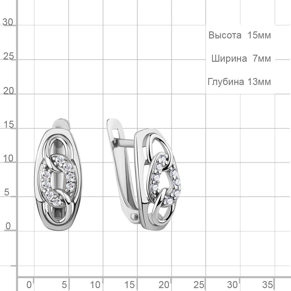 Серьги 400049А.5