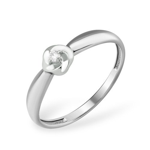 Кольцо с бриллиантом