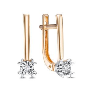 Серьги с бриллиантами