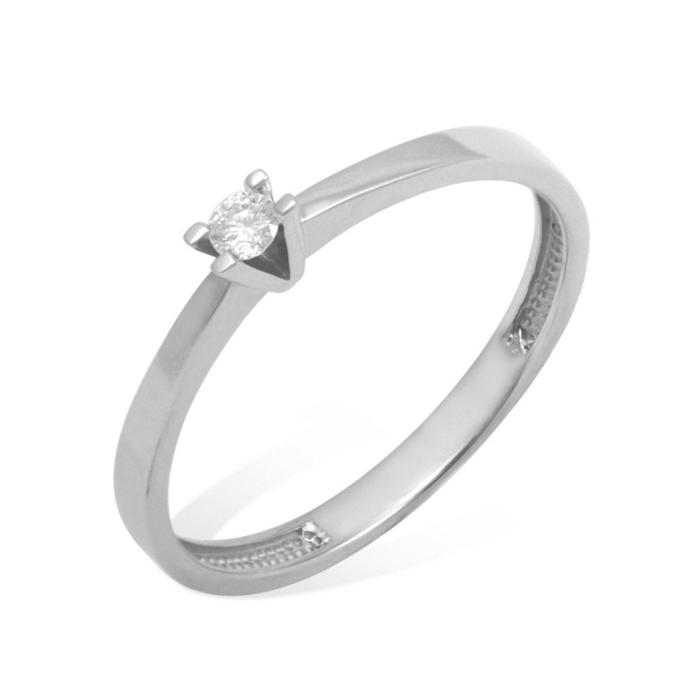 Кольцо с бриллиантом К3314675