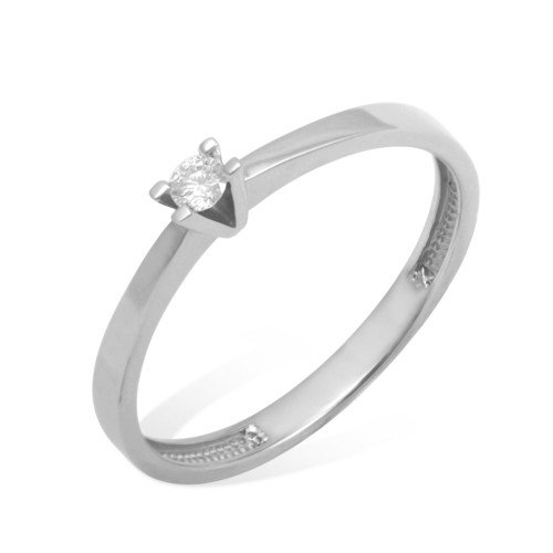 Кольцо с бриллиантом