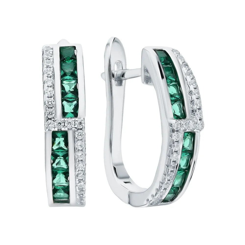 Серьги CZ-E1472-5-X-W-NCE-X-W