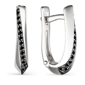 Серьги с бриллиантами