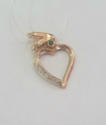 Подвеска с бриллиантами