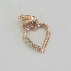 Подвеска с бриллиантами