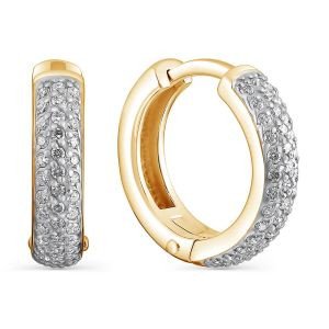 Серьги с бриллиантами С-1129-01