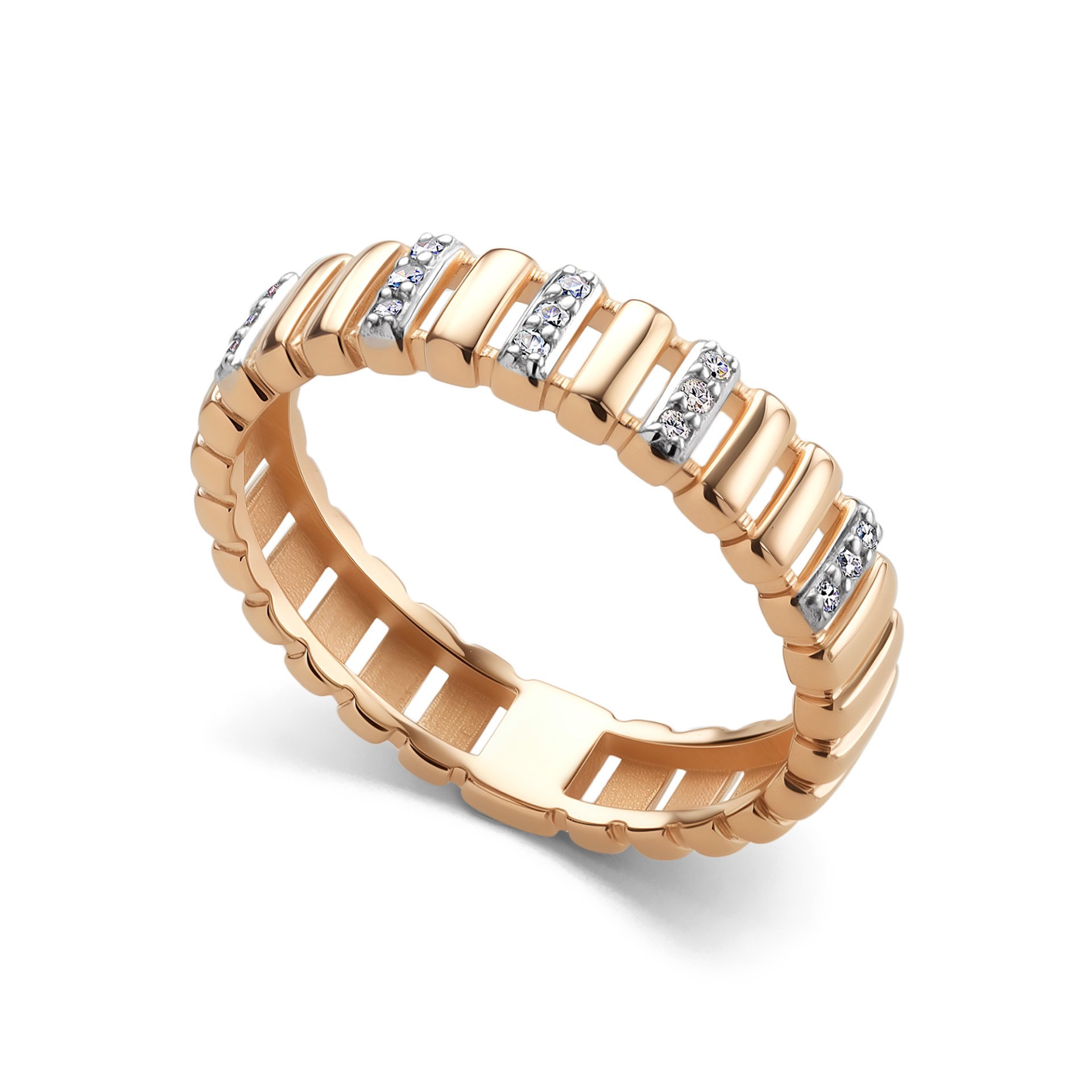 Кольцо с бриллиантами 16681-100