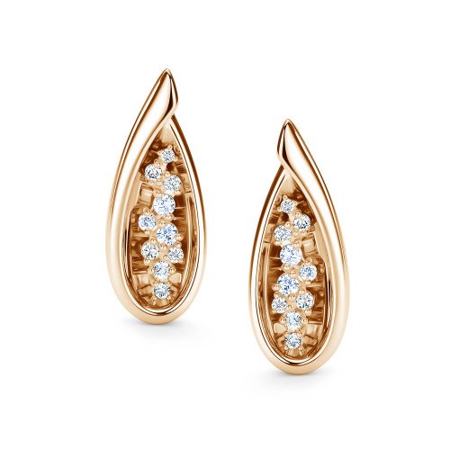 Серьги с бриллиантами