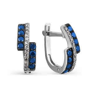 Серьги с бриллиантами