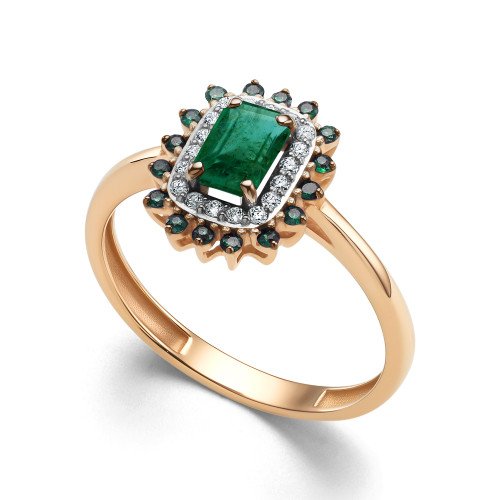 Кольцо с бриллиантами