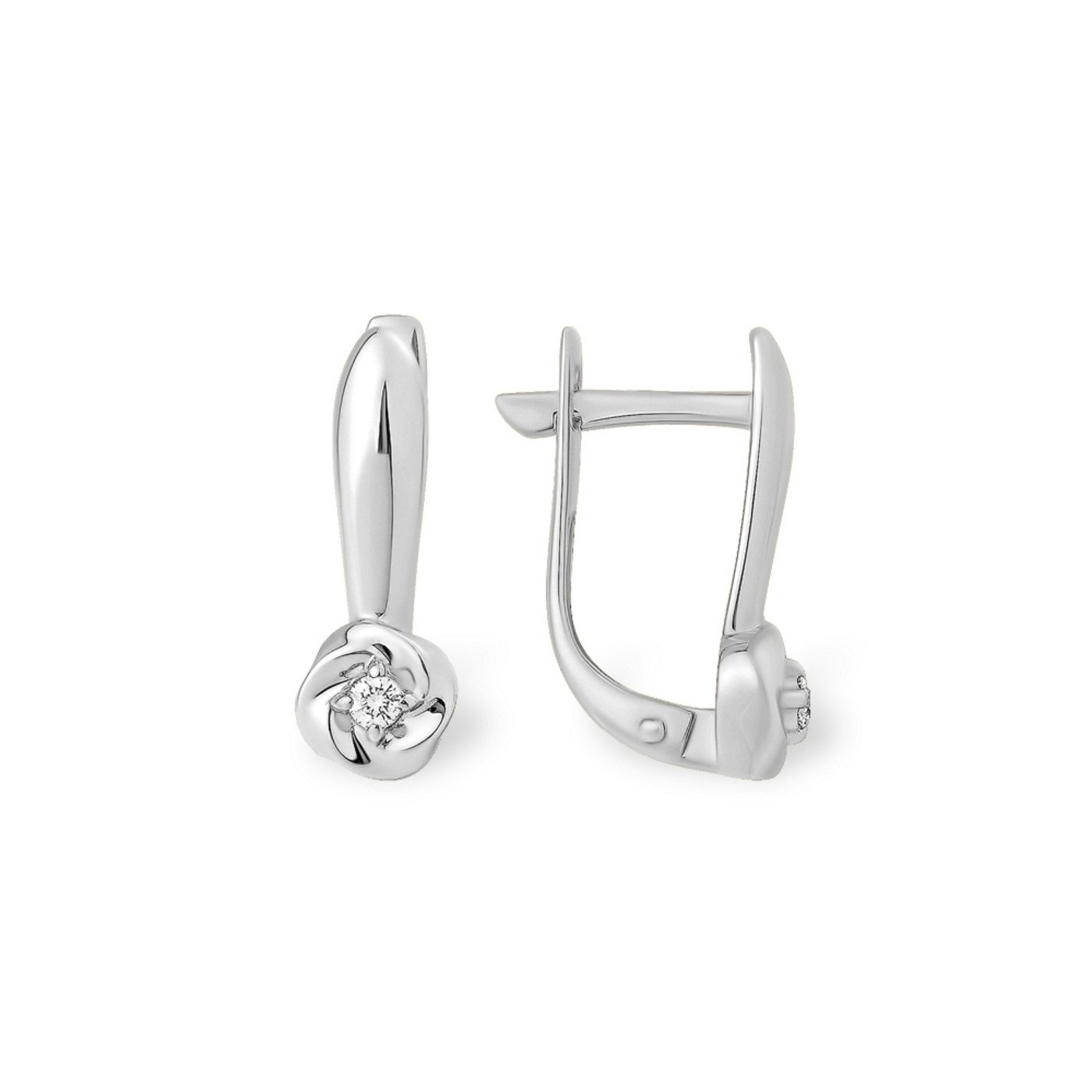 Серьги с бриллиантами С33110229