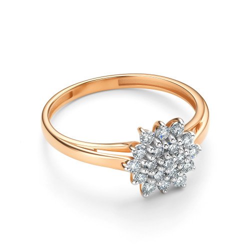 Кольцо с бриллиантами