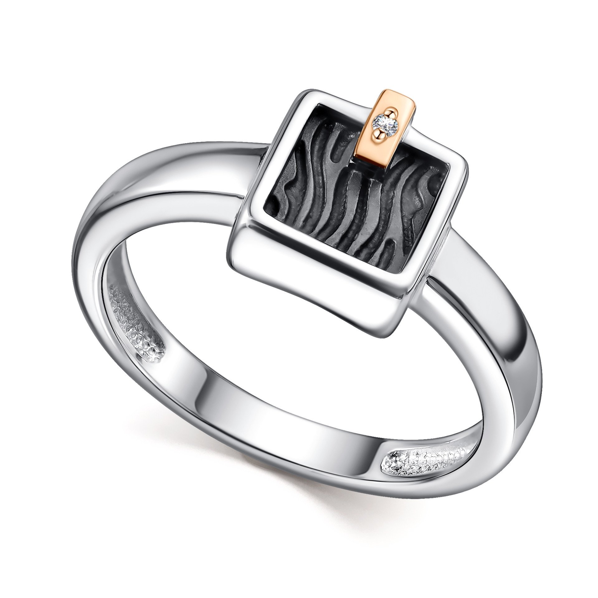 Кольцо с бриллиантом 01-2348/000Б-00