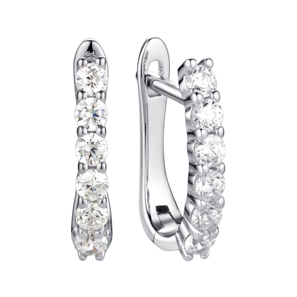 Серьги CZ-E00684-X-W-X-X-W