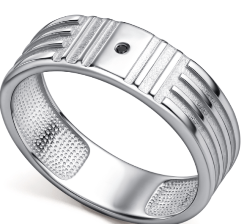 Кольцо с бриллиантом