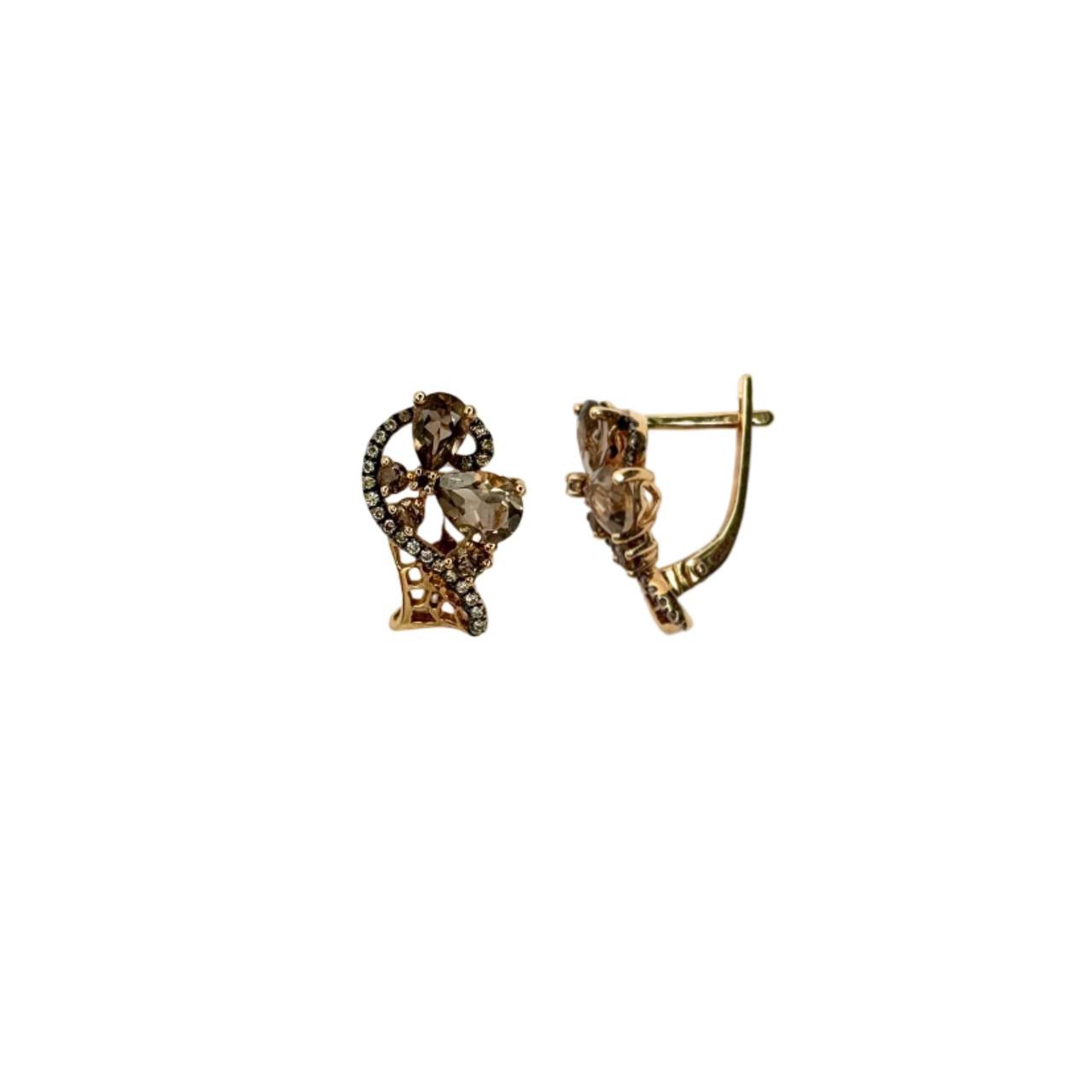 Серьги с бриллиантами US51123