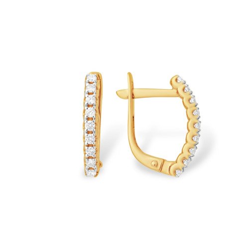 Серьги с бриллиантами