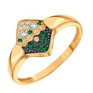 Кольцо с бриллиантами