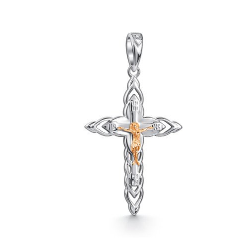 Крест с бриллиантом