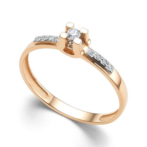 Кольцо с бриллиантами