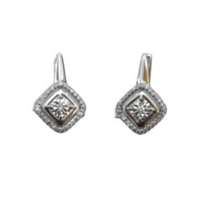 Серьги с бриллиантами