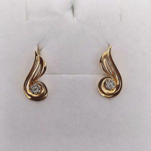 Серьги с бриллиантами