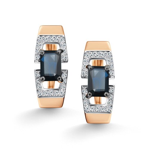 Серьги с бриллиантами